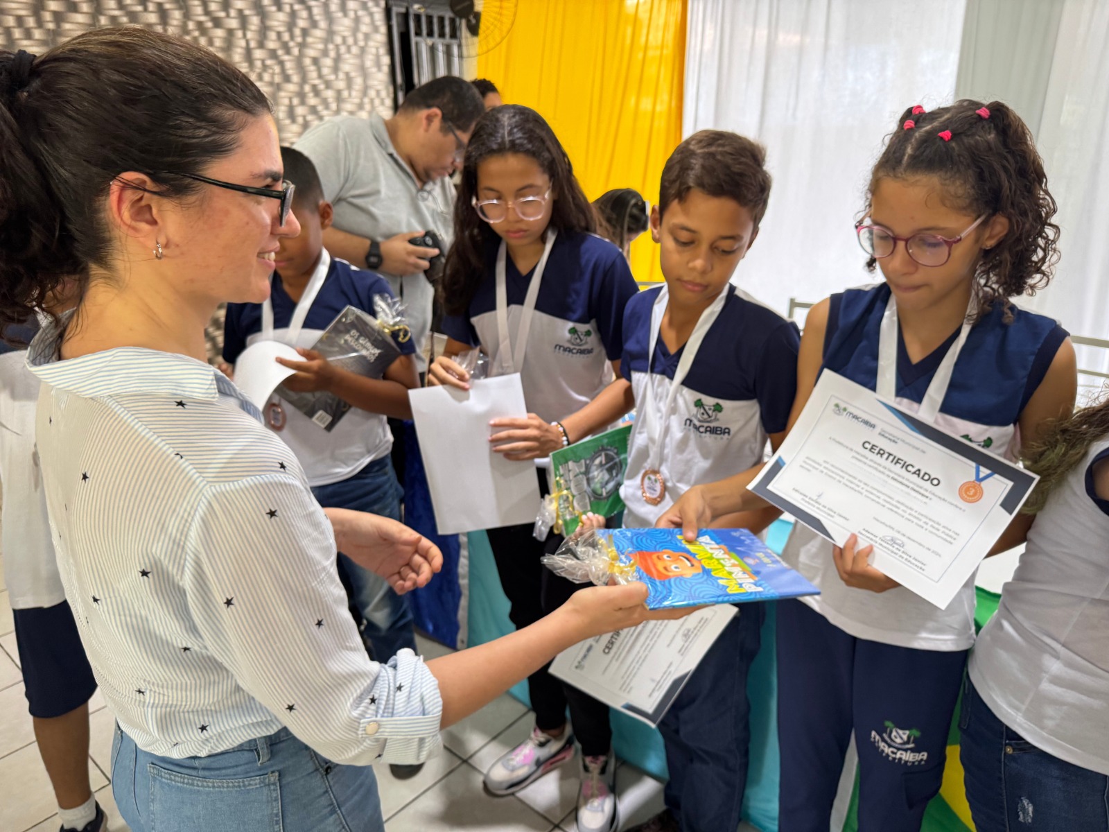 Alunos de Macaíba são premiados por trabalhos desenvolvidos no ISD - Foto_Ascom_ISD