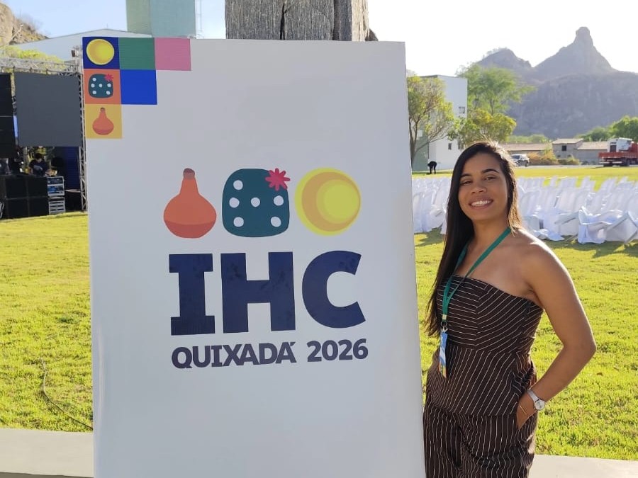Mestranda do ISD apresenta pesquisa em congresso nacional de Interação Humano-Computador.